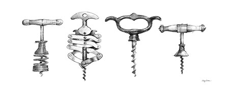 Corkscrew Collection by Avery Tillmon art print