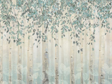 Dream Forest I Silver Leaves by James Wiens art print