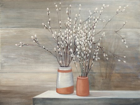 Pussy Willow Still Life by Julia Purinton art print