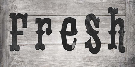 Farm Fresh Farm Sign V3 by LightBoxJournal art print