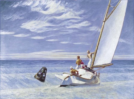 Ground Swell by Edward Hopper art print