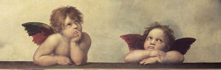 Cherubini by Raphael art print