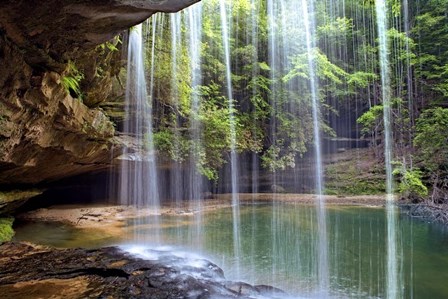 Alabama Caney Creek Veil by Mike Jones Photo art print