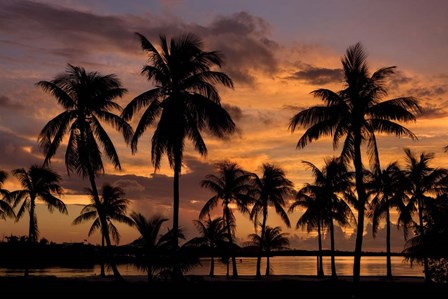 Marathon Key Sunset by Mike Jones Photo art print