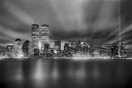 Nyc Wtc Skyline Finished by Mike Jones Photo art print