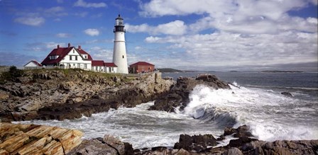 Portland Head Light by Mike Jones Photo art print