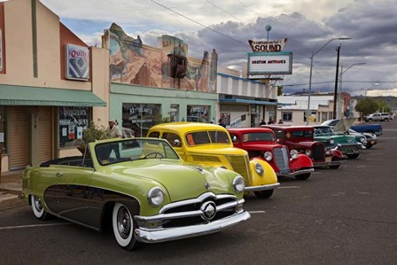 Rt 66 Fun Run Kingman by Mike Jones Photo art print