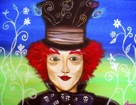 Madhatter by Prisarts art print