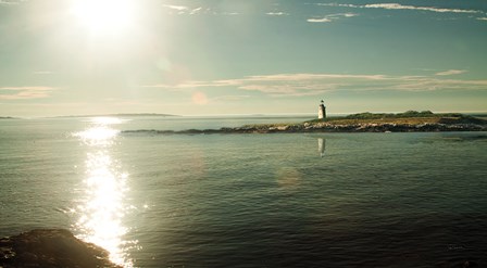 Lighthouse Sound by Sue Schlabach art print