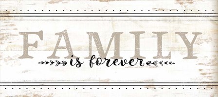 Family is Forever by Jennifer Pugh art print