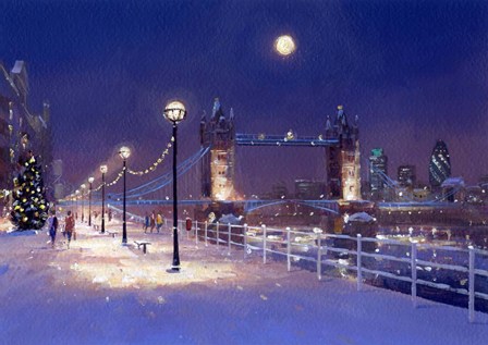 Hometown Lights I by A.V. Art art print