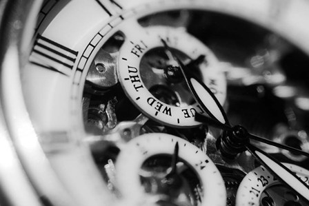 Clock I by A.V. Art art print