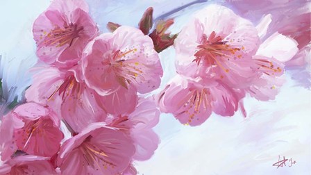 Pink Blossom by A.V. Art art print