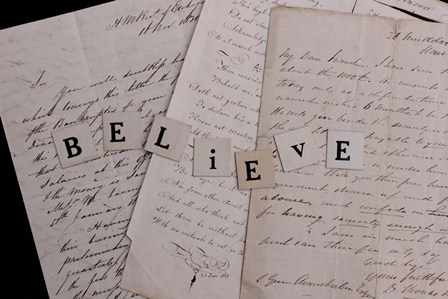 Believe by A.V. Art art print
