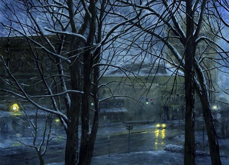 December by John Morrow art print