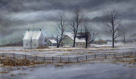 Winter Gray by John Morrow art print