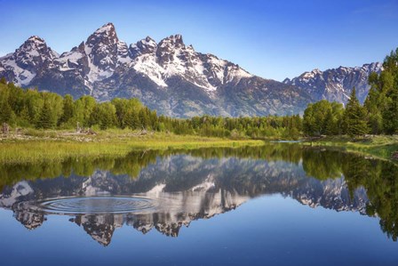 Ripples in the Tetons by Darren White Photography art print