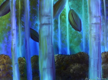 Simply Birch by Stephanie Analah art print