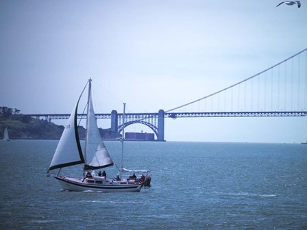 Sailboat by Stephanie Analah art print