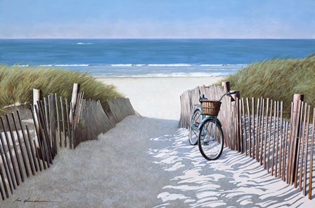 Beach Bike 2 by Zhen-Huan Lu art print