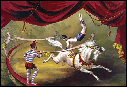 Circus 13 by Vintage Lavoie art print