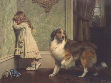 Special Pleader by Charles Burton Barber art print