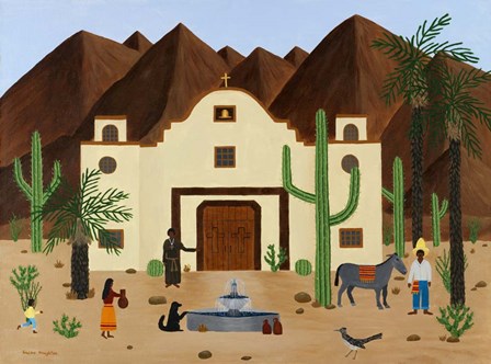 The Mission by Susan C Houghton art print