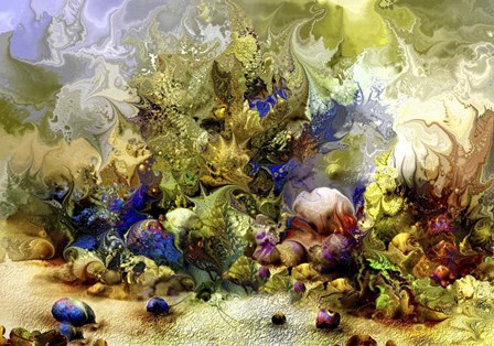Coral Reef 32 by RUNA art print