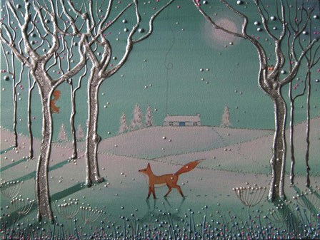Winter Wanderer by Angie Livingstone art print