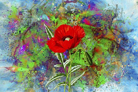Color Explosion 13 by Ata Alishahi art print