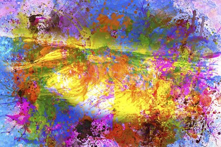 Sea Of Colors by Ata Alishahi art print