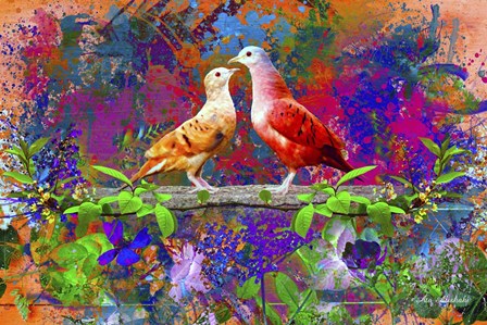 Bird Collection 7 by Ata Alishahi art print