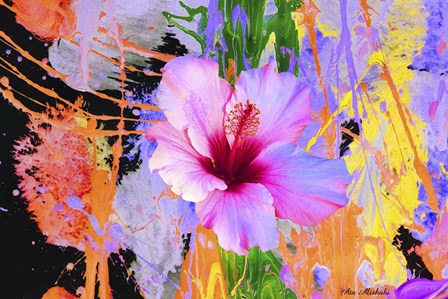 Flower Design K2 by Ata Alishahi art print