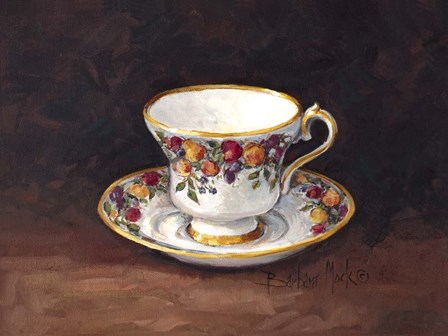 Fruit Teacup I by Barbara Mock art print