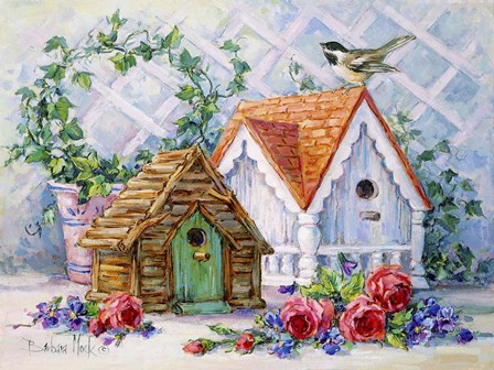 Springtime Melody by Barbara Mock art print