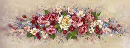 Garland by Barbara Mock art print