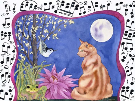 Serenade by Carissa Luminess art print