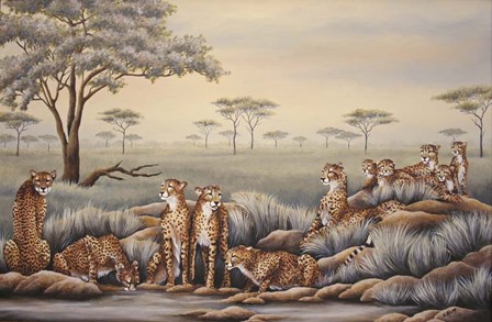 Dawn Of A New Day by Carol J Rupp art print