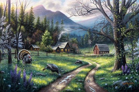 Bear Creek Ranch by Chuck Black art print