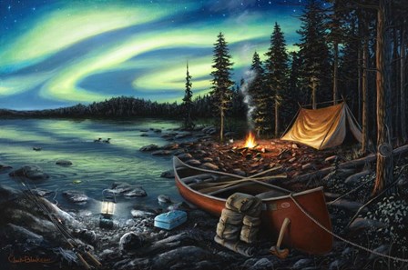 Campfire Memories by Chuck Black art print