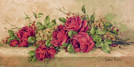 Roses to Remember by Barbara Mock art print
