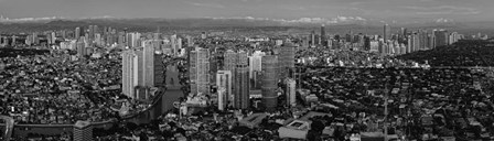Aerial View of Makati, Philippines by Panoramic Images art print