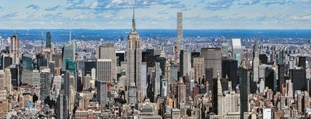 Aerial view of a Cityscape, New York City, NY by Panoramic Images art print