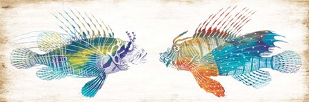 Fish Kiss by Milli Villa art print