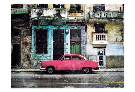 Parked In Havan by Milli Villa art print