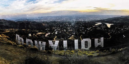 Hollywood View by Milli Villa art print