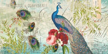 Peacock Blue 1 by Candace Allen art print