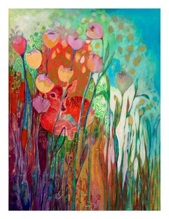 I am the Grassy Meadow by Jennifer Lommers art print
