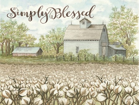 Simply Blessed by Cindy Jacobs art print