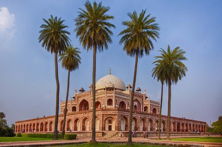 Exterior view of Humayun&#39;s Tomb in New Delhi, India by Ralph H. Bendjebar / Danita Delimont art print